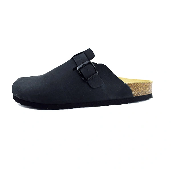 SABOT medicale pour homme R80 noir cuir nubique..........                  miniature